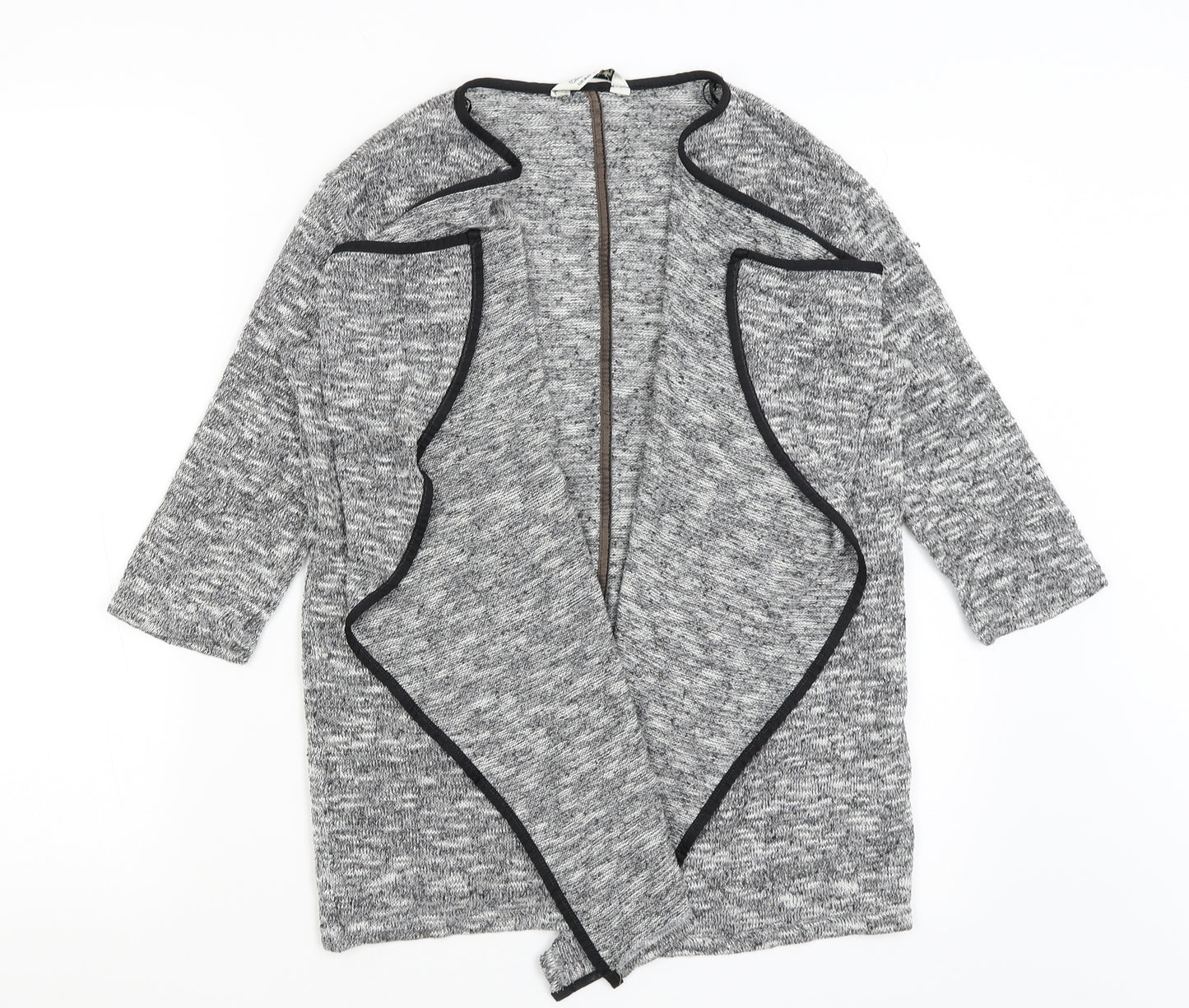 Miss Selfridge Womens Grey   Cardigan Jumper Size M
