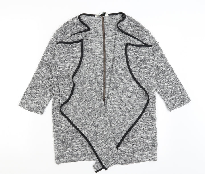 Miss Selfridge Womens Grey   Cardigan Jumper Size M