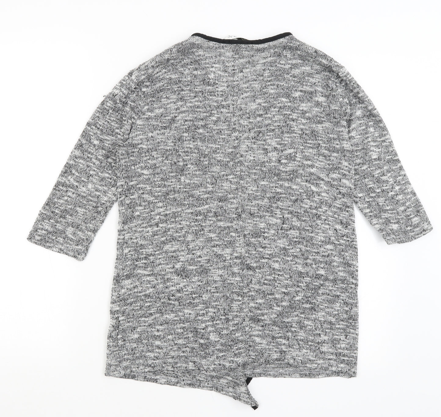Miss Selfridge Womens Grey   Cardigan Jumper Size M
