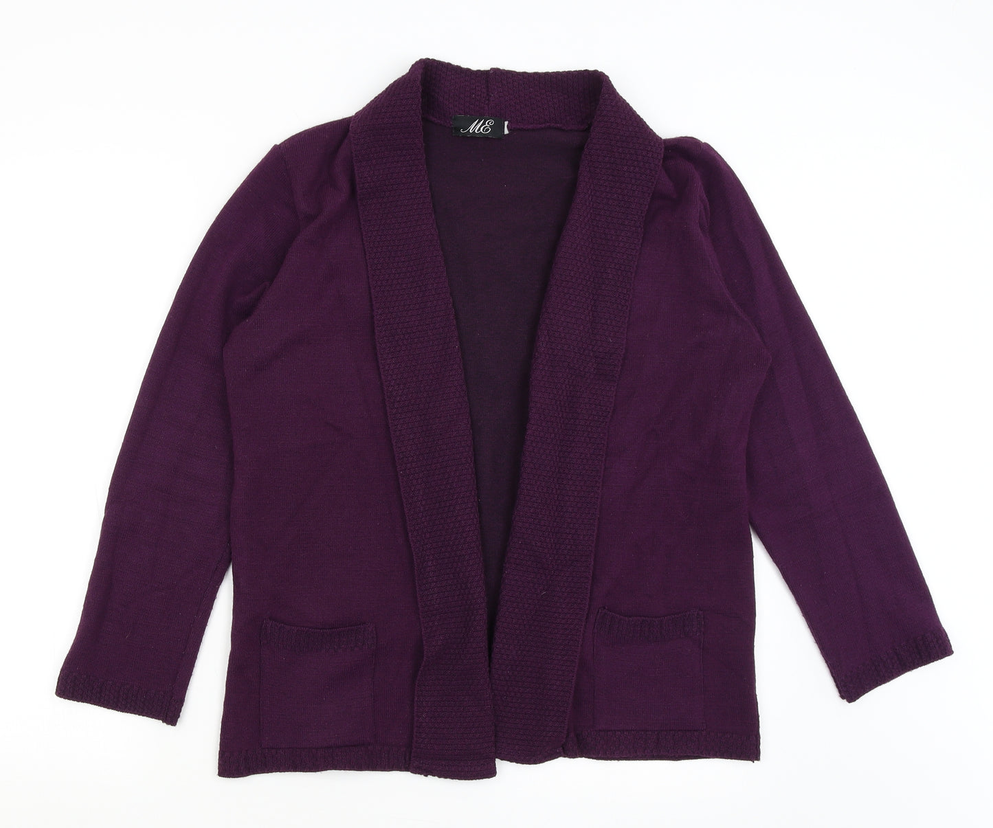 ME Womens Purple   Cardigan Jumper Size M