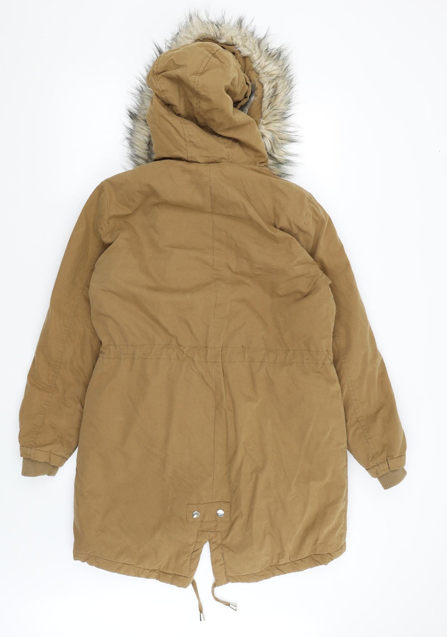 New Look Womens Brown   Overcoat Coat Size 12