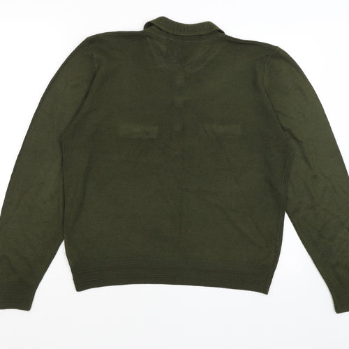 M&S Womens Green   Pullover Jumper Size 14