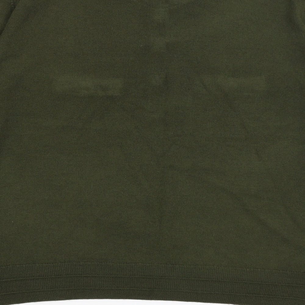 M&S Womens Green   Pullover Jumper Size 14