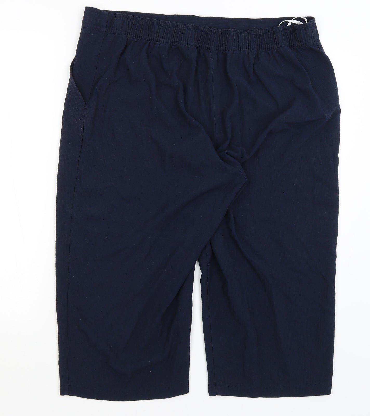 Papaya Womens Blue   Culotte Shorts Size 20