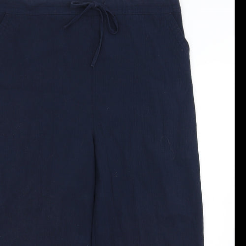 Papaya Womens Blue   Culotte Shorts Size 20