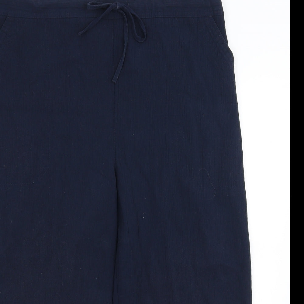 Papaya Womens Blue   Culotte Shorts Size 20