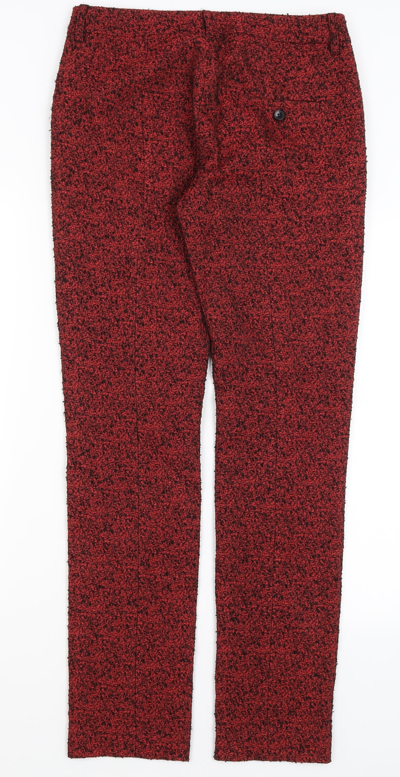 Strenesse Womens Red   Trousers  Size 10 L32 in