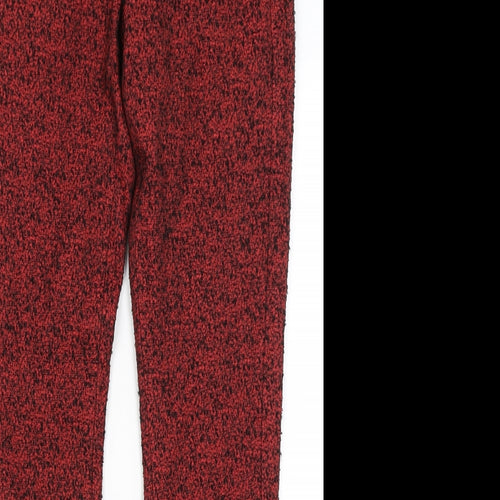 Strenesse Womens Red   Trousers  Size 10 L32 in