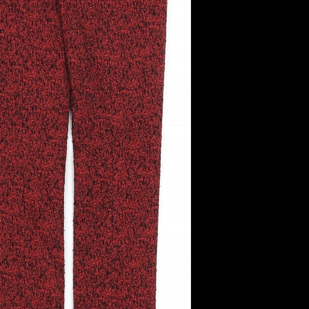 Strenesse Womens Red   Trousers  Size 10 L32 in
