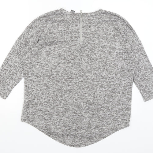 Primark Womens Grey   Basic T-Shirt Size S