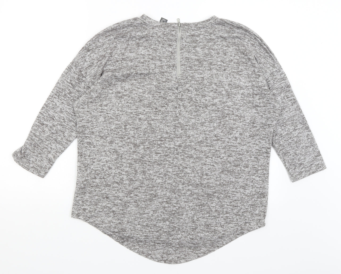 Primark Womens Grey   Basic T-Shirt Size S