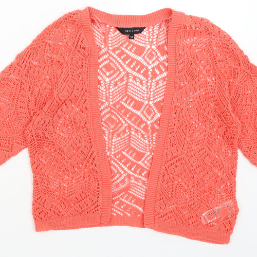New Look Womens Pink   Wrap Jumper Size 14