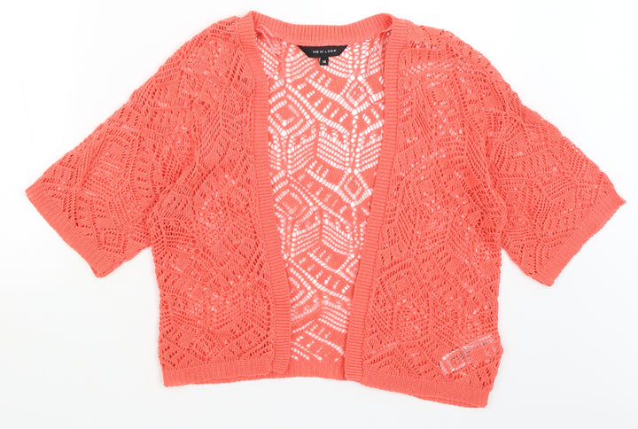 New Look Womens Pink   Wrap Jumper Size 14
