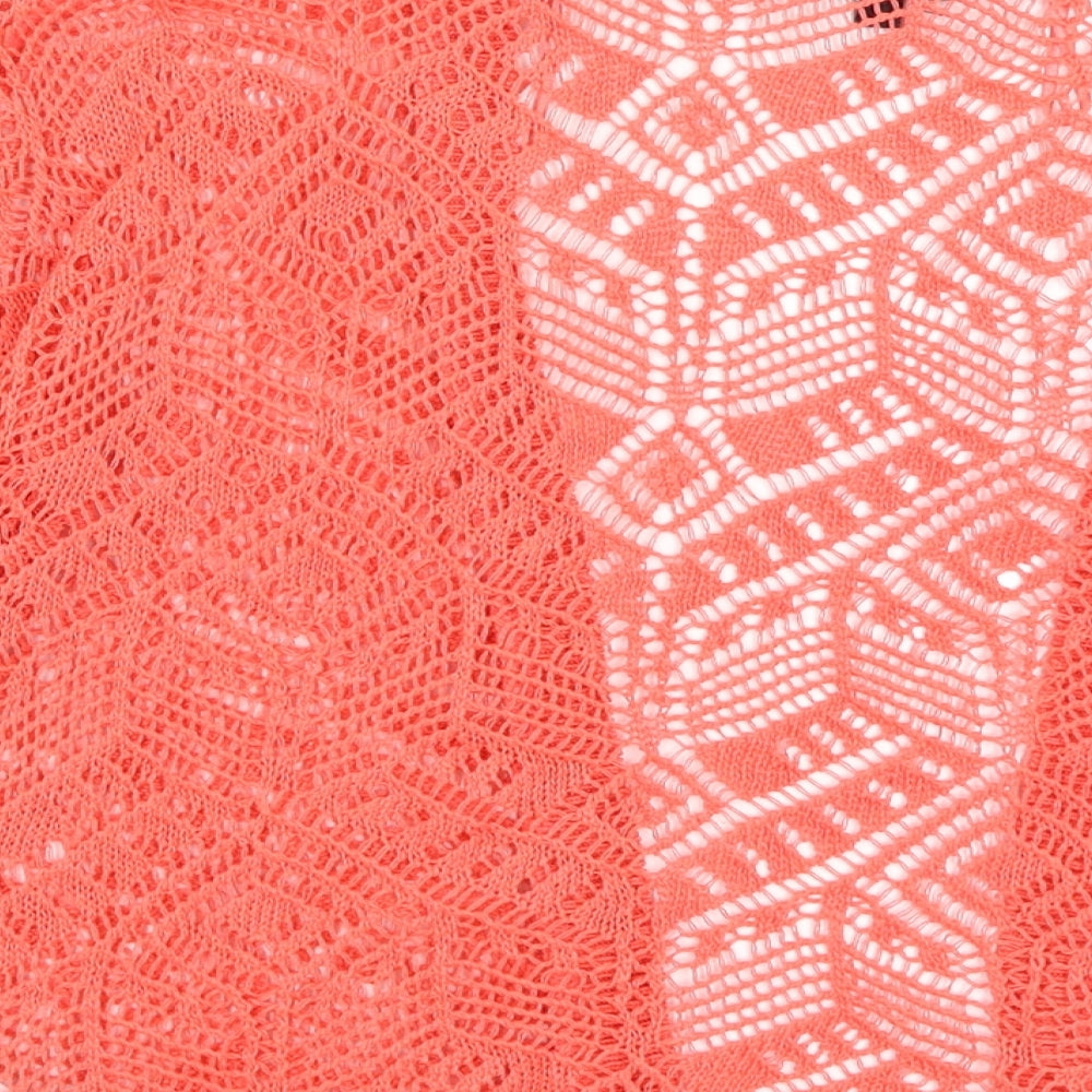 New Look Womens Pink   Wrap Jumper Size 14