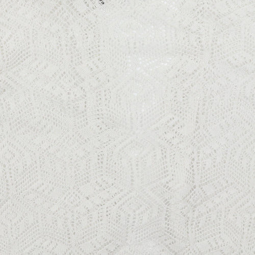 CHIC Womens White   Cardigan Jumper Size S