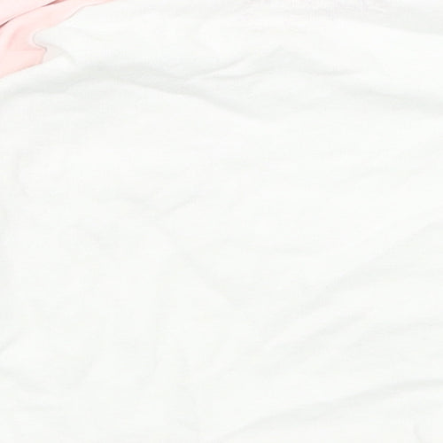 Matalan Girls White   Basic T-Shirt Size 2-3 Years