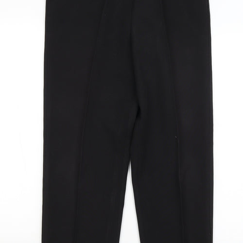 BM Womens Black   Trousers  Size 12 L28 in