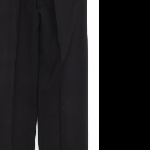 BM Womens Black   Trousers  Size 12 L28 in