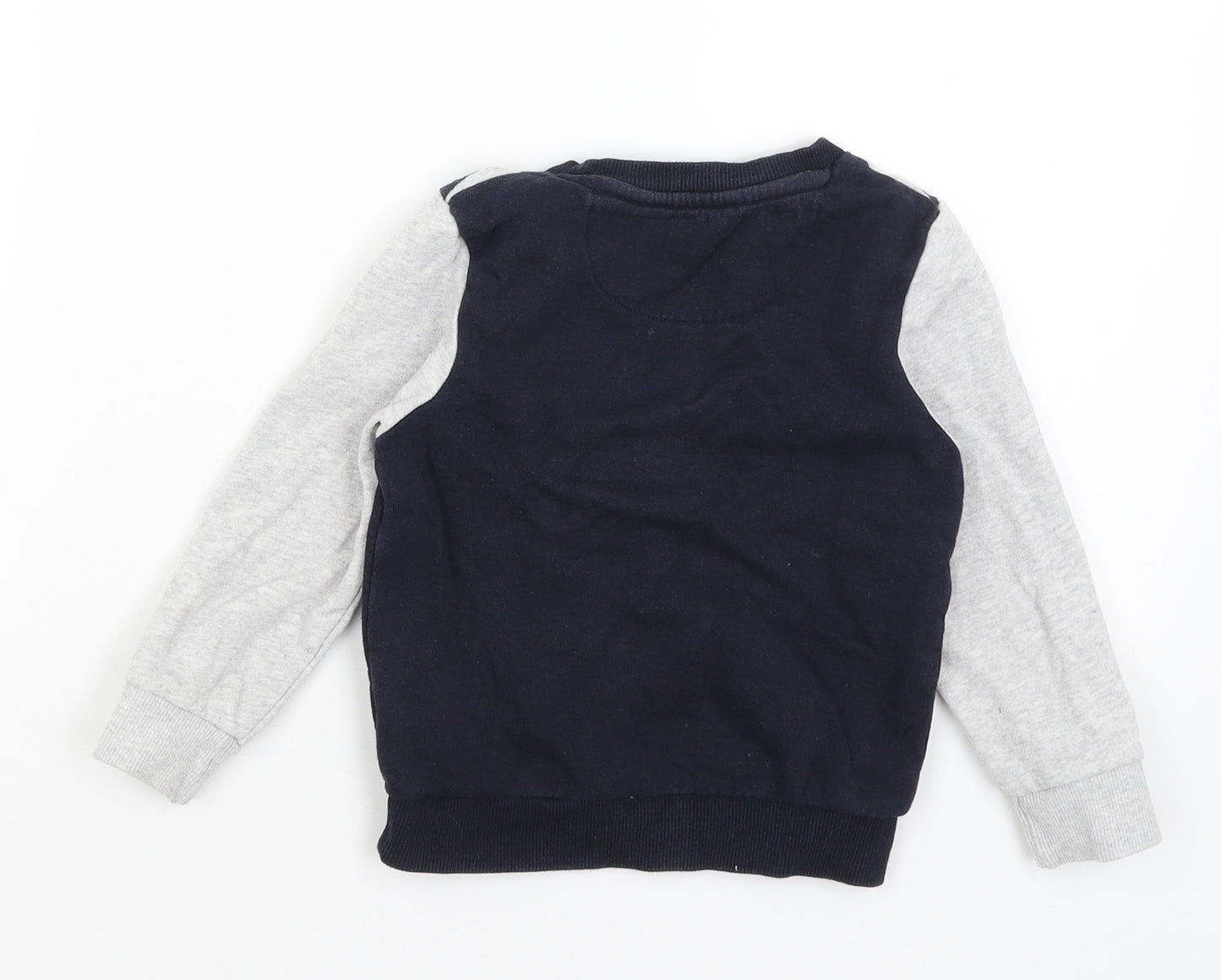 Nutmeg Boys Blue   Pullover Jumper Size 2-3 Years  - Digger