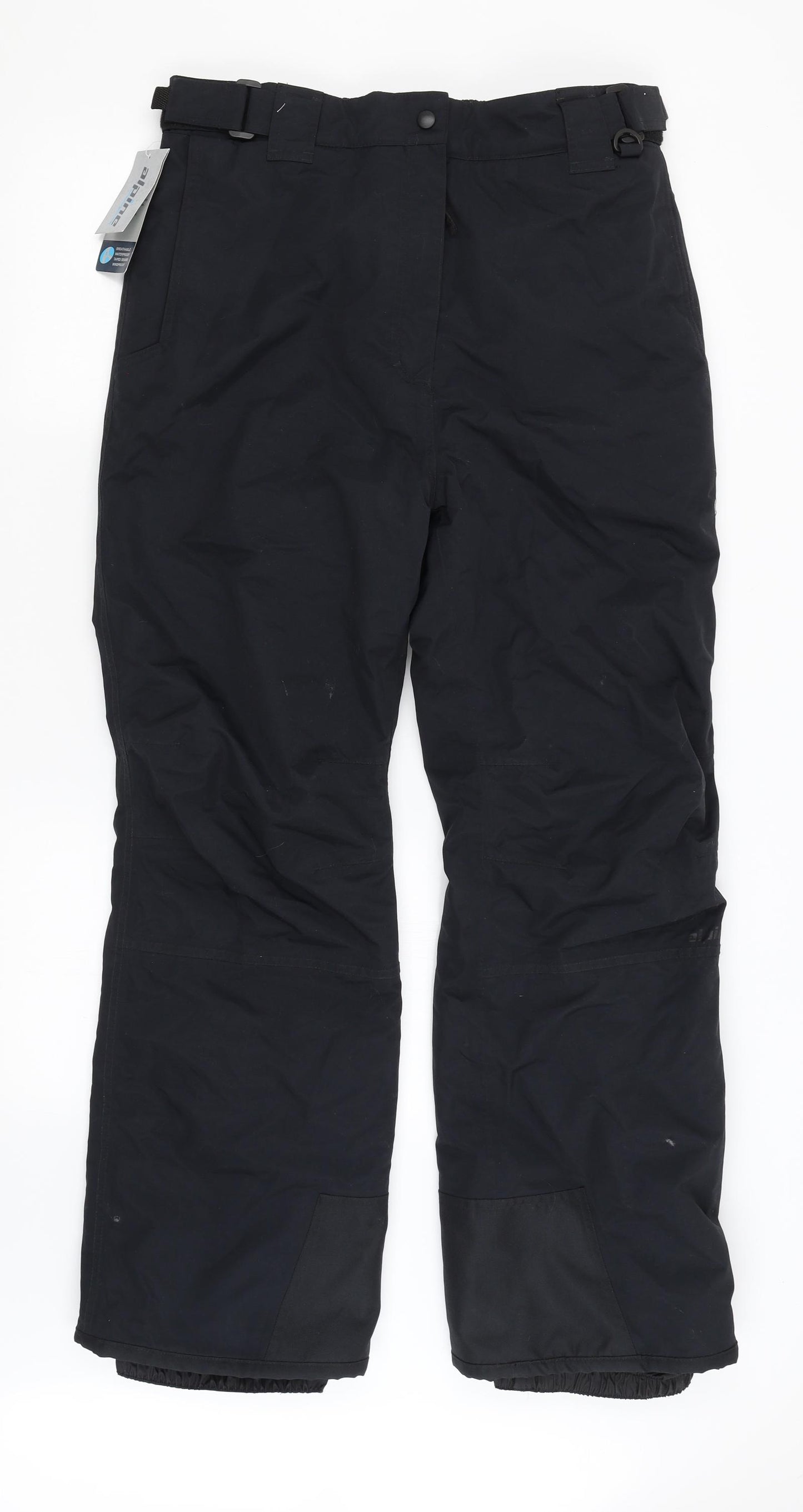 Alpine Womens Black   Snow Pants Trousers Size 16 L30 in