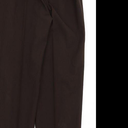 C&A Womens Brown   Trousers  Size 18 L26 in