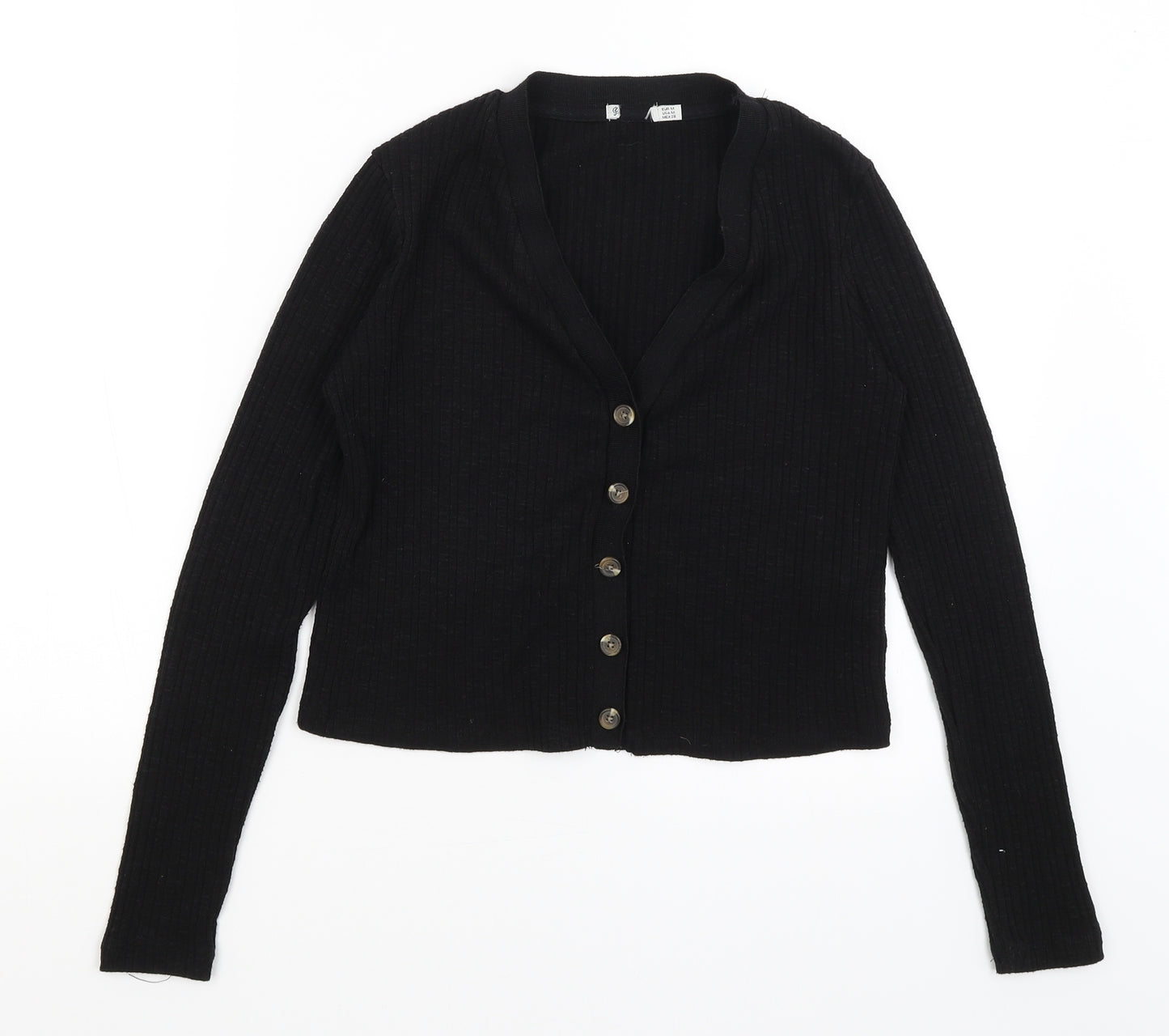 Stradivarius Womens Black   Cardigan Jumper Size M