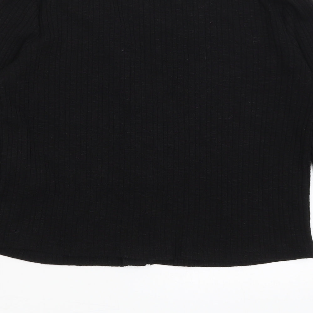 Stradivarius Womens Black   Cardigan Jumper Size M