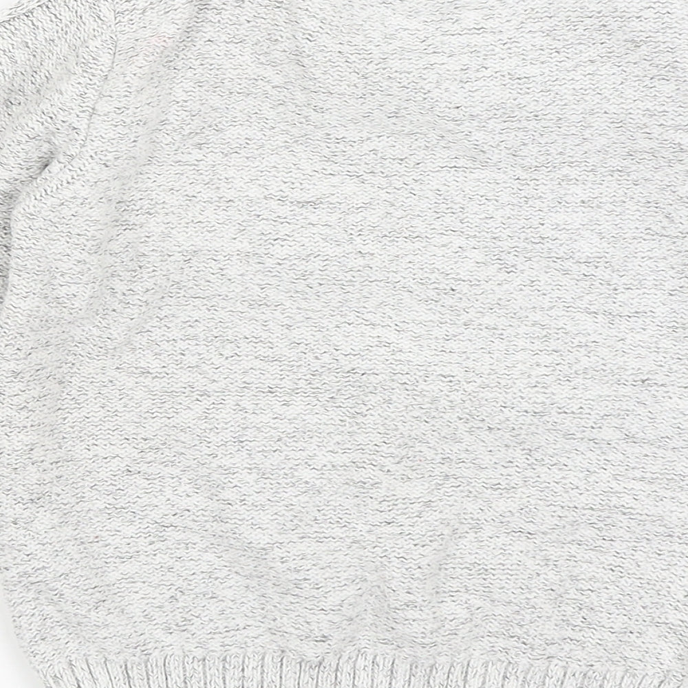 Lily & Dan Boys Grey   Pullover Jumper Size 5-6 Years