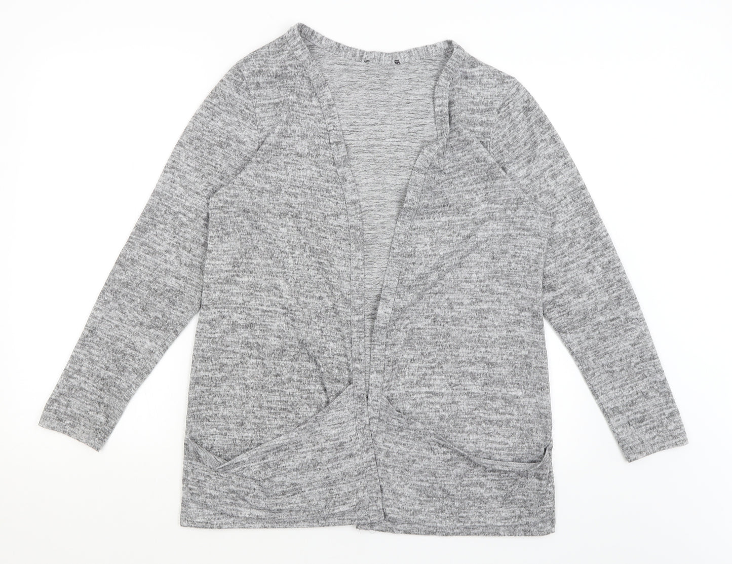 New Look Womens Grey   Cardigan Jumper Size 16