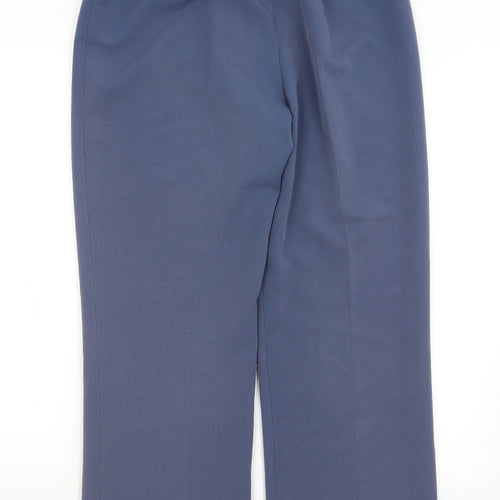 Preworn Womens Blue   Trousers  Size 12 L27.5 in