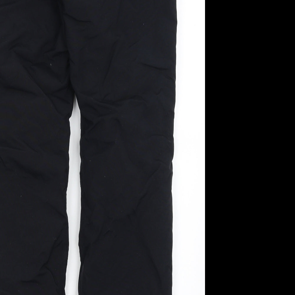 Alpine Womens Black   Snow Pants Trousers Size 12 L30 in