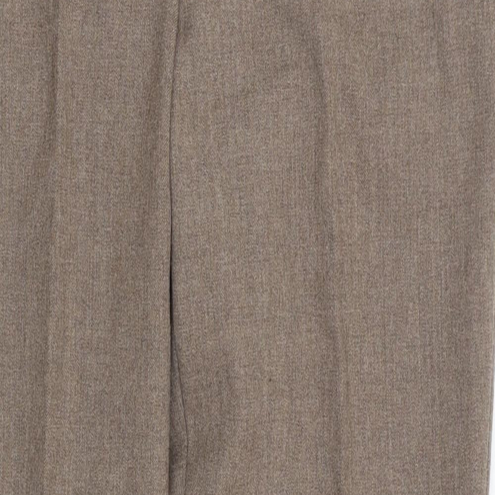GARDEUR Womens Brown   Trousers  Size 14 L32 in