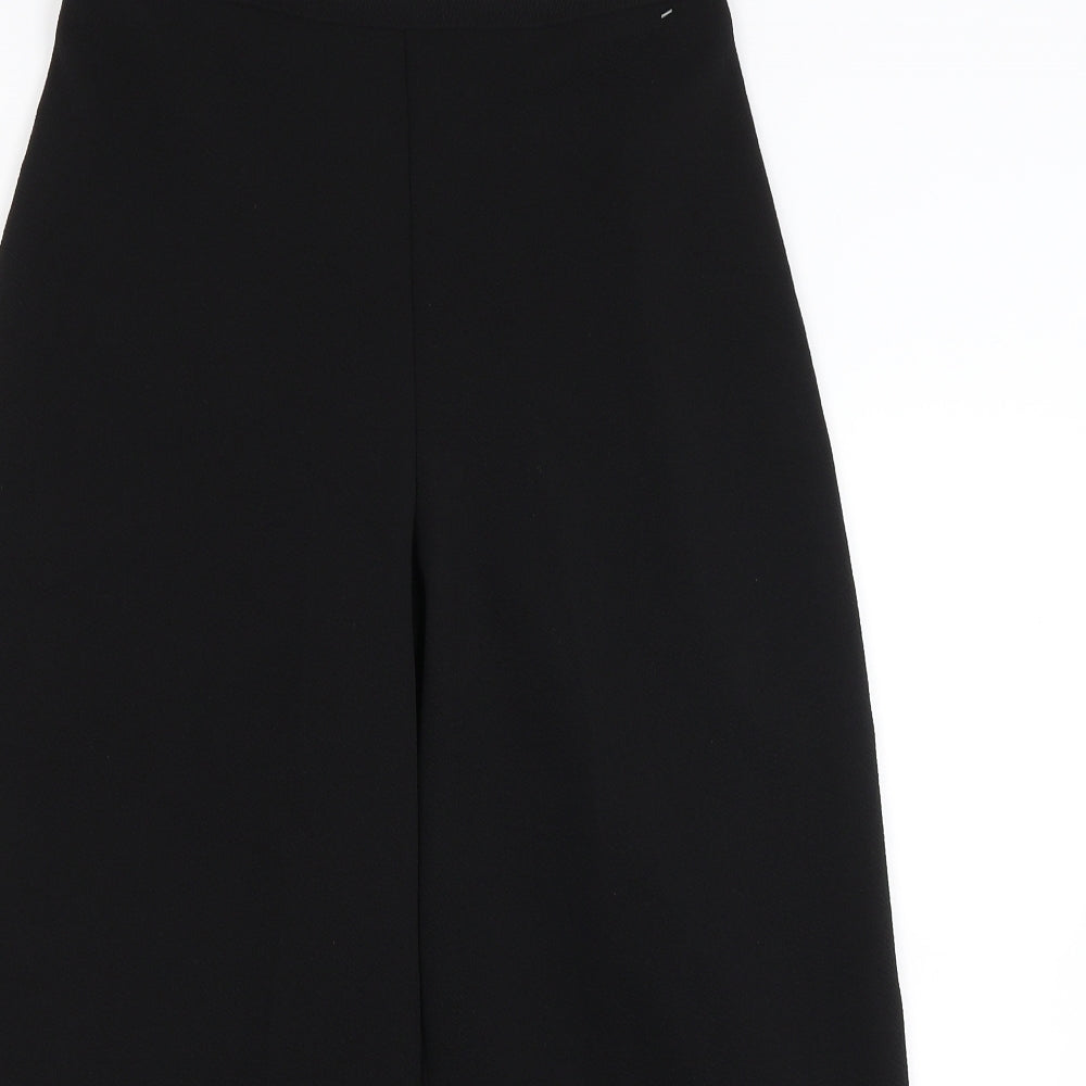 Preworn Womens Black   Cropped Trousers Size 14 L22 in