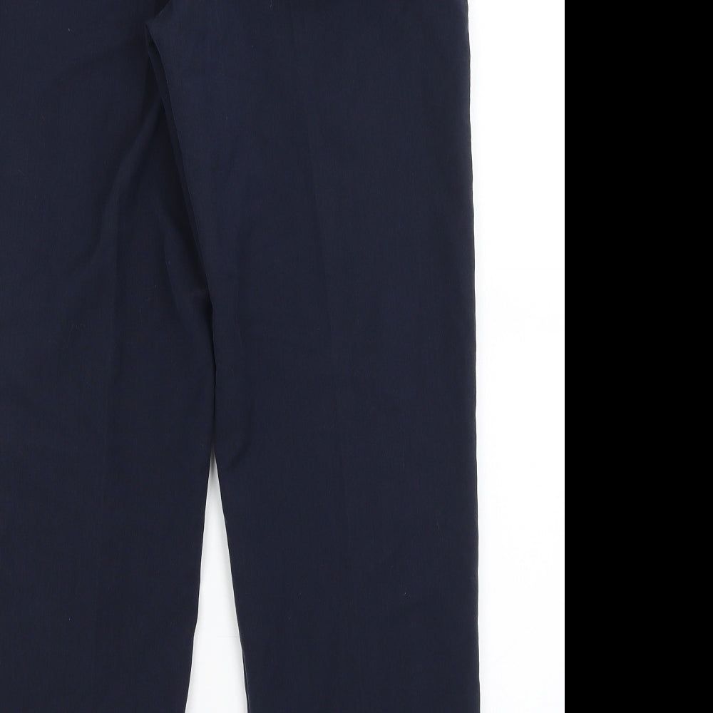 Preworn Womens Blue   Trousers  Size 14 L26 in