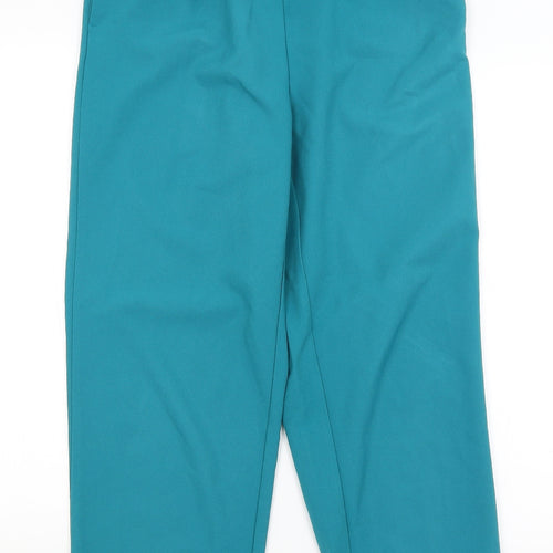 BM Womens Blue   Trousers  Size 14 L26 in