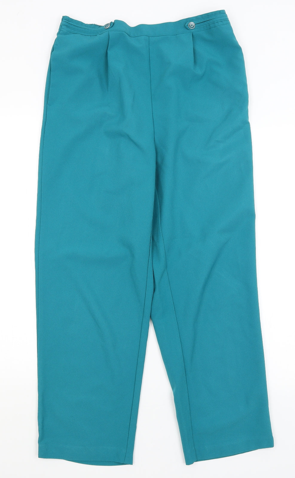 BM Womens Blue   Trousers  Size 14 L26 in