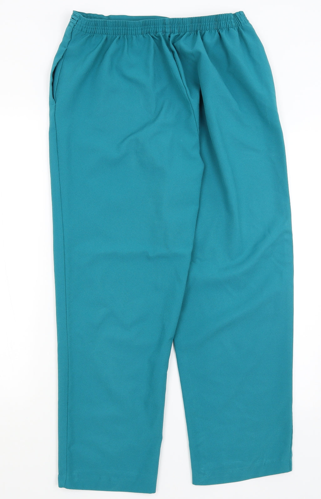 BM Womens Blue   Trousers  Size 14 L26 in