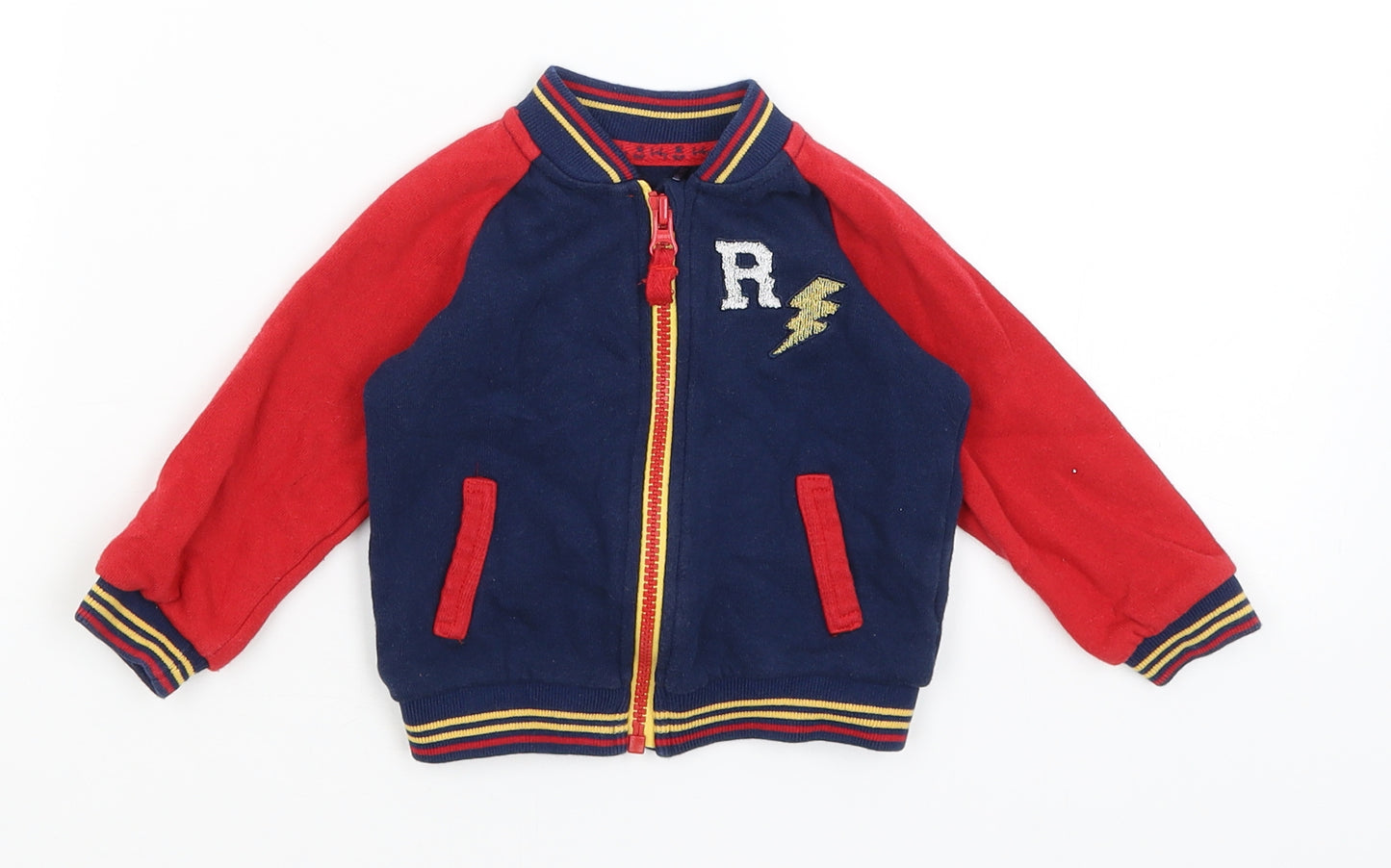 TU Baby Blue   Full Zip Jumper Size 6-9 Months