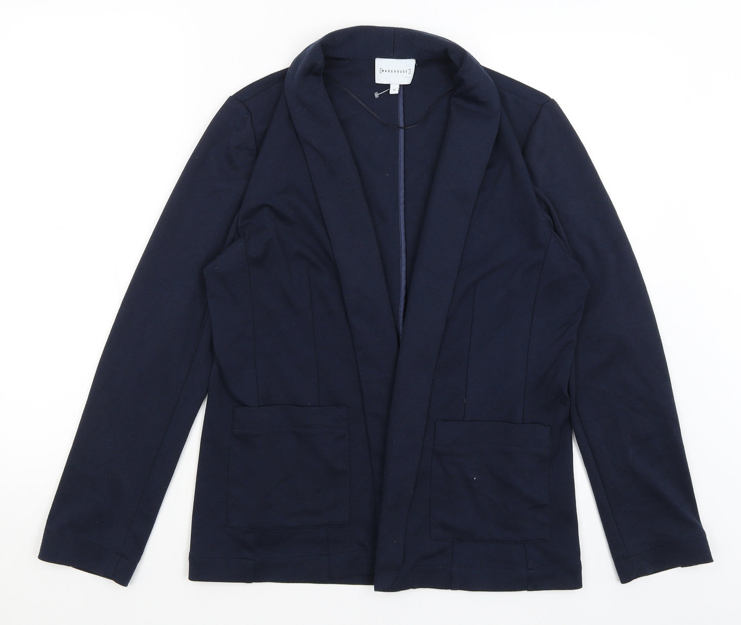 Warehouse Womens Blue   Jacket Blazer Size 12