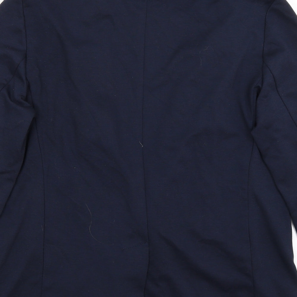 Warehouse Womens Blue   Jacket Blazer Size 12
