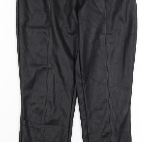 Dorothy Perkins Womens Black   Trousers  Size 8 L26 in