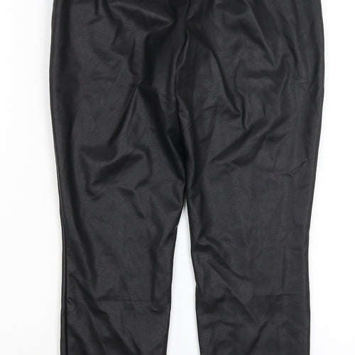 Dorothy Perkins Womens Black   Trousers  Size 8 L26 in