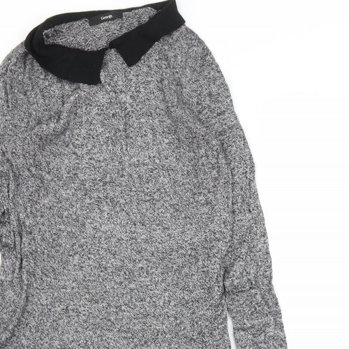 George Womens Grey   Jumper Dress  Size 14