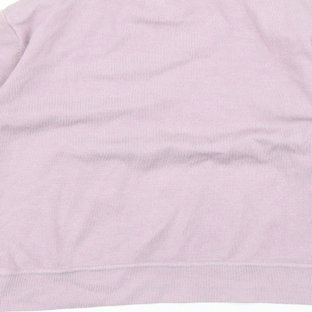 Linea Womens Purple   Cardigan Jumper Size M