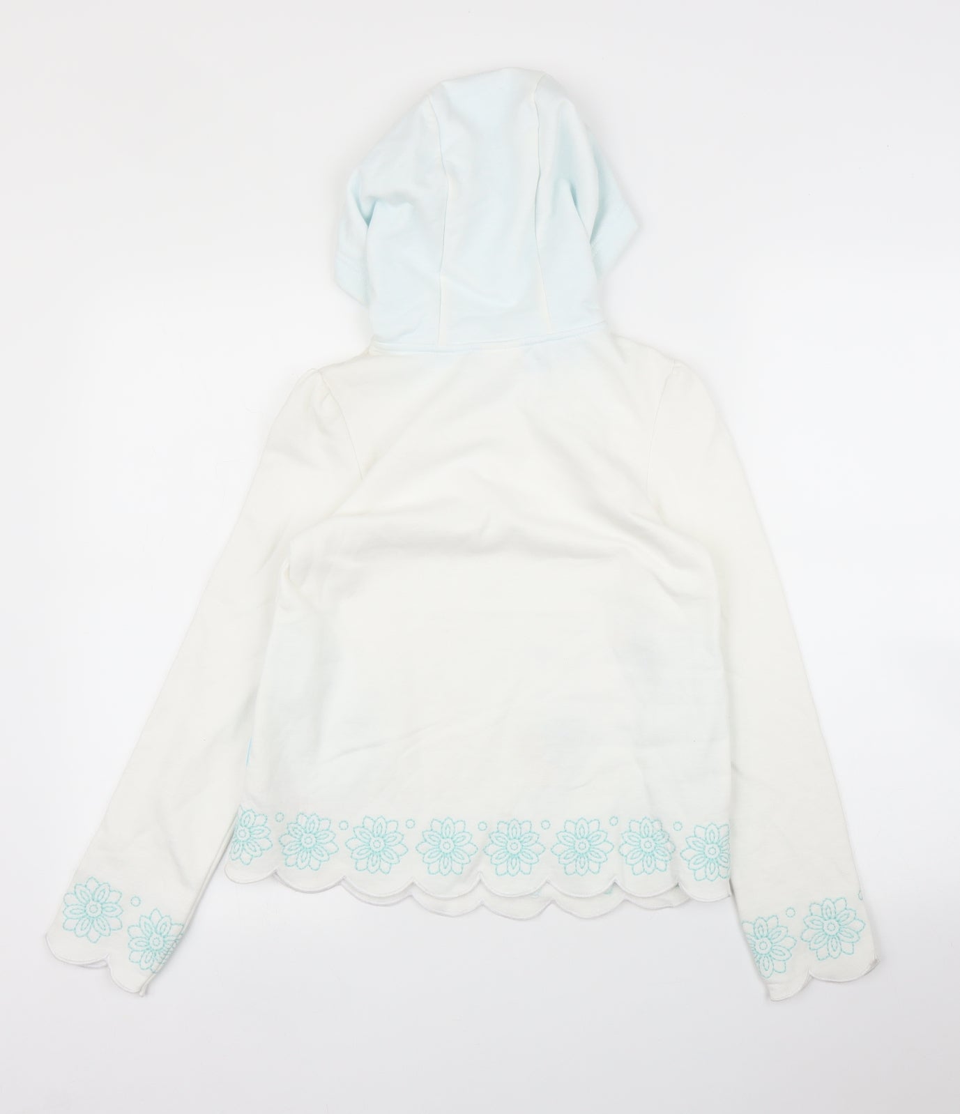 Disney Girls White   Pullover Hoodie Size 9 Years  - Frozen