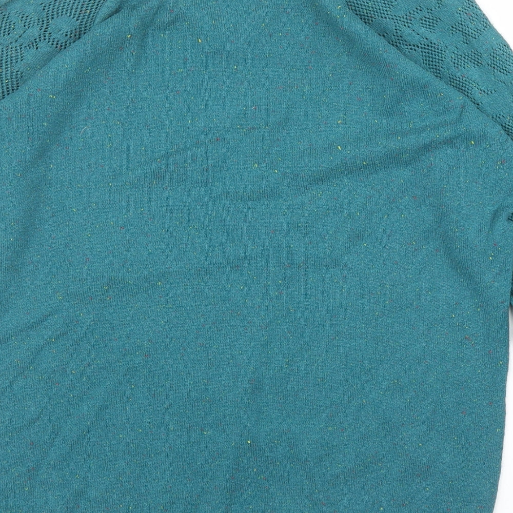 M&S Womens Green   Pullover Jumper Size 10