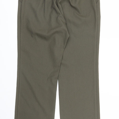M&S Womens Green   Trousers  Size 10 L26 in