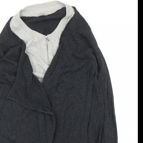 Kookai Womens Grey   Cardigan Jumper Size M