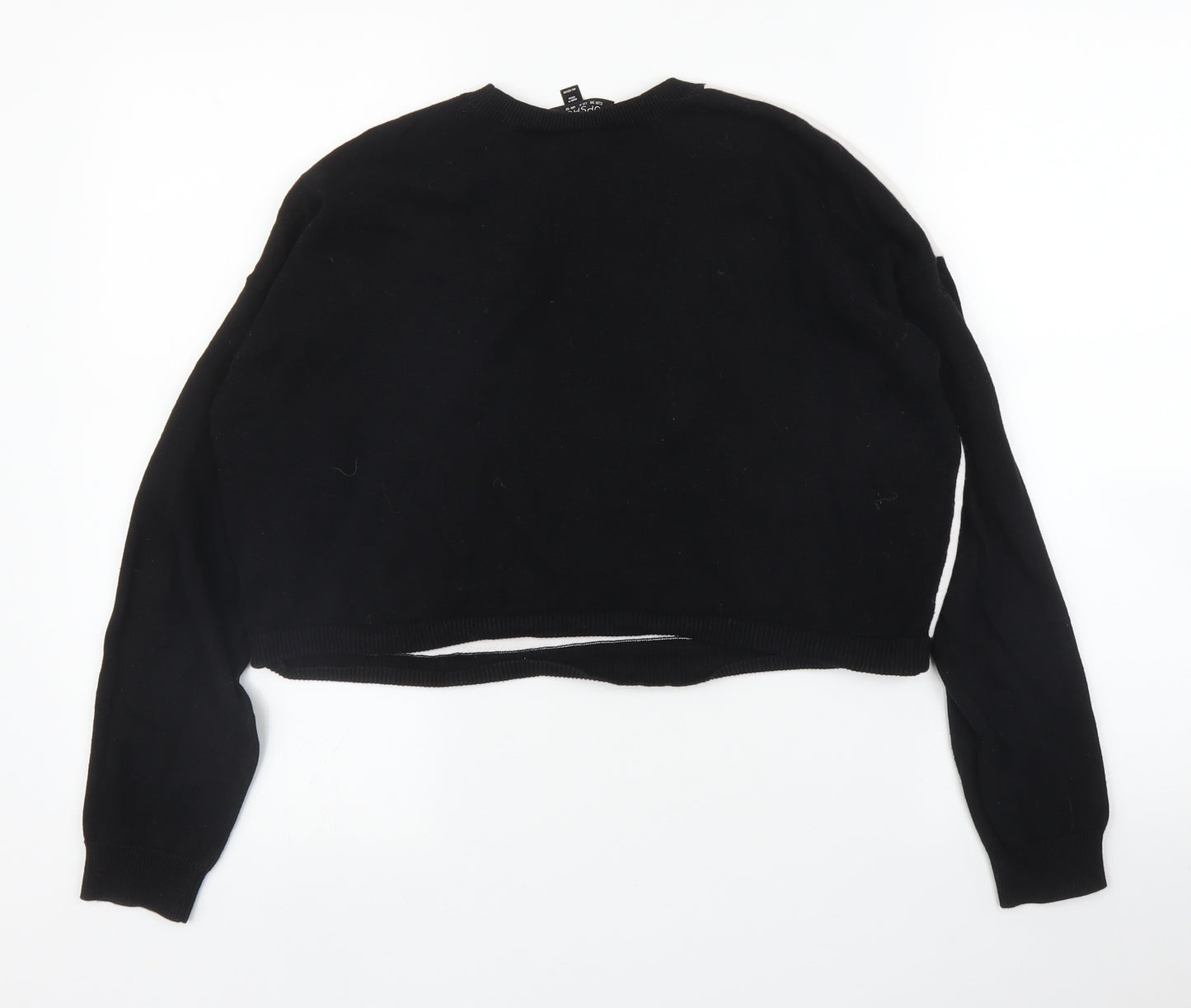 Topshop Womens Black   Pullover Jumper Size 10