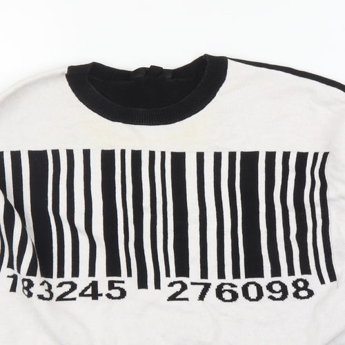 Topshop Womens Black   Pullover Jumper Size 10